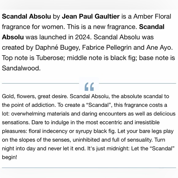 Jean Paul Gaultier Absolu - Picture 4 of 7